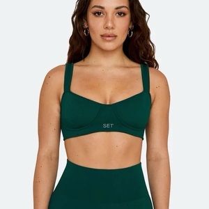 SET ACTIVE Sculptflex Contour Bra in Mojito